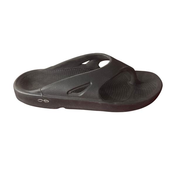 OOFOS Original Recovery Sandals Black Slide Comfort Foam Men’s 8 Women’s 10 - Picture 1 of 6